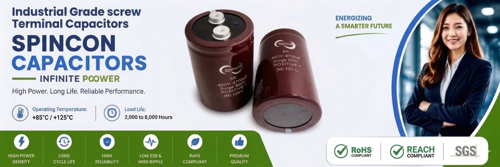 Spincon Electrolytic Capacitors