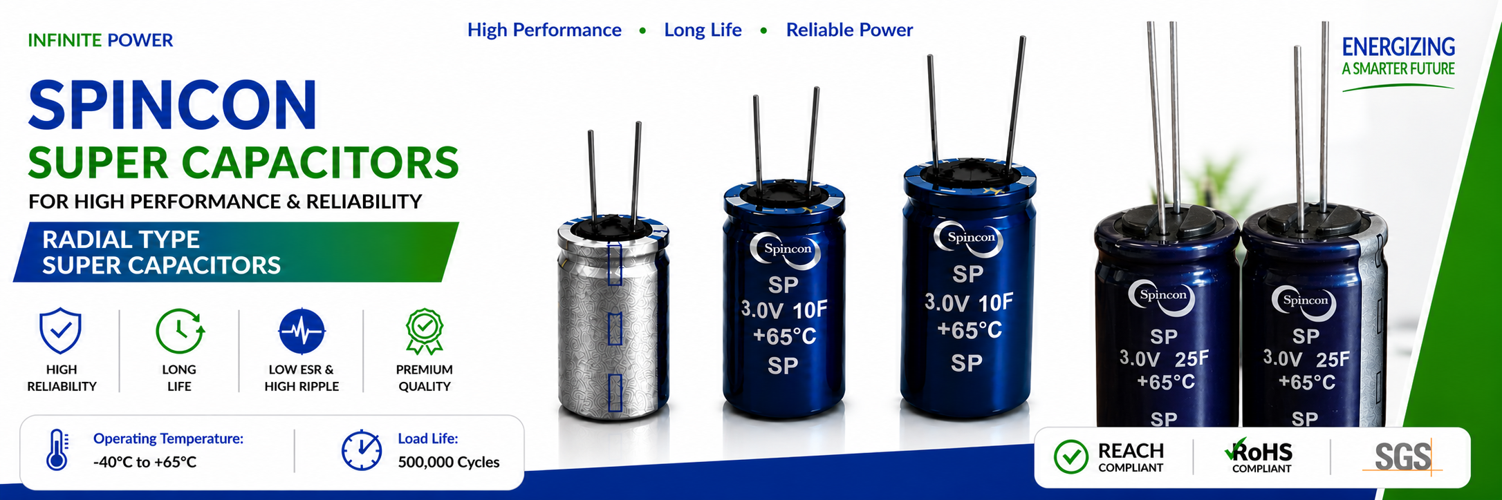 Spincon Electrolytic Capacitors