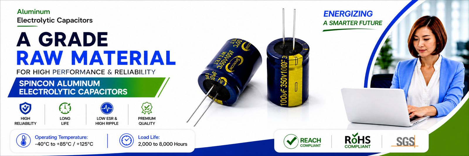 Spincon Electrolytic Capacitors